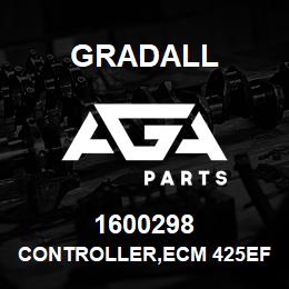 1600298 Gradall CONTROLLER,ECM 425EFI (800) | AGA Parts