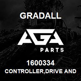 1600334 Gradall CONTROLLER,DRIVE AND STEER | AGA Parts