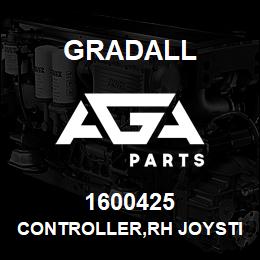 1600425 Gradall CONTROLLER,RH JOYSTICK-ELECT | AGA Parts