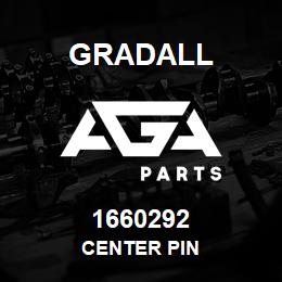 1660292 Gradall CENTER PIN | AGA Parts