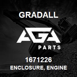 1671226 Gradall ENCLOSURE, ENGINE | AGA Parts