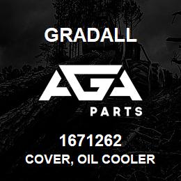 1671262 Gradall COVER, OIL COOLER | AGA Parts