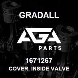 1671267 Gradall COVER, INSIDE VALVE | AGA Parts