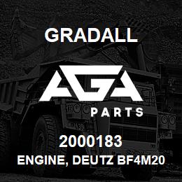 2000183 Gradall ENGINE, DEUTZ BF4M2011 | AGA Parts