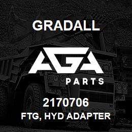 2170706 Gradall FTG, HYD ADAPTER | AGA Parts