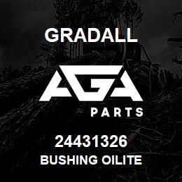 24431326 Gradall BUSHING OILITE | AGA Parts