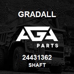 24431362 Gradall SHAFT | AGA Parts