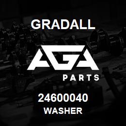 24600040 Gradall WASHER | AGA Parts