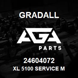 24604072 Gradall XL 5100 SERVICE M | AGA Parts