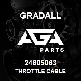 24605063 Gradall THROTTLE CABLE | AGA Parts