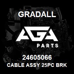 24605066 Gradall CABLE ASSY 25PC BRK | AGA Parts