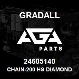 24605140 Gradall CHAIN-200 HS DIAMOND CHAIN 2 | AGA Parts