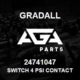 24741047 Gradall SWITCH 4 PSI CONTACT SETTING 2 | AGA Parts