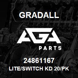 24861167 Gradall LITE/SWITCH KD 20/PK | AGA Parts