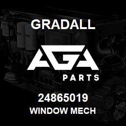 24865019 Gradall WINDOW MECH | AGA Parts
