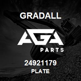 24921179 Gradall PLATE | AGA Parts