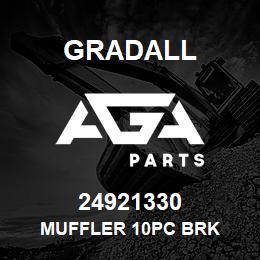 24921330 Gradall MUFFLER 10PC BRK | AGA Parts