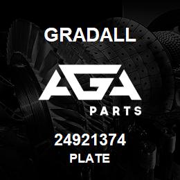 24921374 Gradall PLATE | AGA Parts
