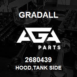 2680439 Gradall HOOD,TANK SIDE | AGA Parts