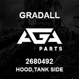2680492 Gradall HOOD,TANK SIDE | AGA Parts