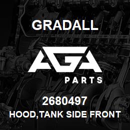 2680497 Gradall HOOD,TANK SIDE FRONT | AGA Parts