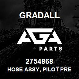 2754868 Gradall HOSE ASSY, PILOT PRESSURE | AGA Parts