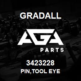 3423228 Gradall PIN,TOOL EYE | AGA Parts