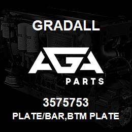 3575753 Gradall PLATE/BAR,BTM PLATE DOUBLER | AGA Parts