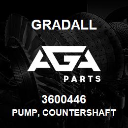 3600446 Gradall PUMP, COUNTERSHAFT | AGA Parts