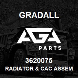 3620075 Gradall RADIATOR & CAC ASSEMBLY | AGA Parts