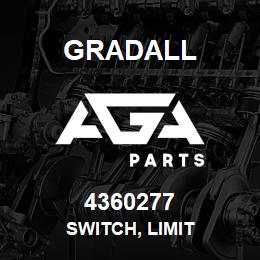 4360277 Gradall SWITCH, LIMIT | AGA Parts