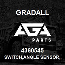 4360545 Gradall SWITCH,ANGLE SENSOR,DIGITAL | AGA Parts