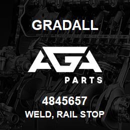 4845657 Gradall WELD, RAIL STOP | AGA Parts