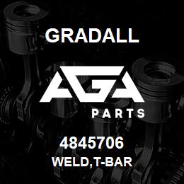 4845706 Gradall WELD,T-BAR | AGA Parts