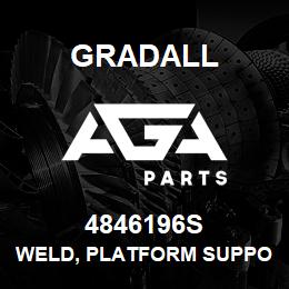 4846196S Gradall WELD, PLATFORM SUPPORT | AGA Parts