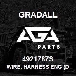 4921787S Gradall WIRE, HARNESS ENG (DTZ) | AGA Parts