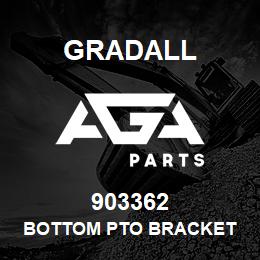 903362 Gradall BOTTOM PTO BRACKET | AGA Parts