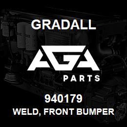 940179 Gradall WELD, FRONT BUMPER | AGA Parts