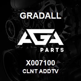 X007100 Gradall CLNT ADDTV | AGA Parts