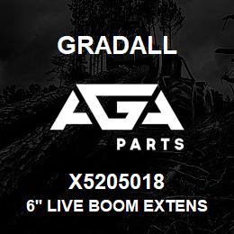 X5205018 Gradall 6' LIVE BOOM EXTENSION | AGA Parts