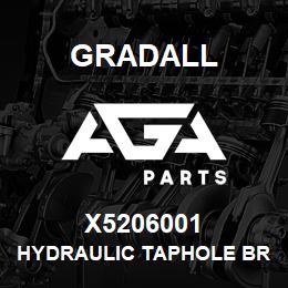 X5206001 Gradall HYDRAULIC TAPHOLE BRACKET | AGA Parts