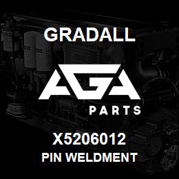 X5206012 Gradall PIN WELDMENT | AGA Parts