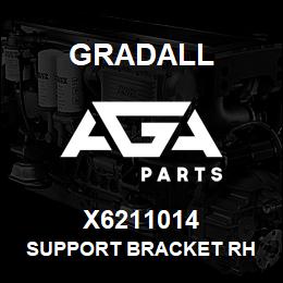 X6211014 Gradall SUPPORT BRACKET RH | AGA Parts