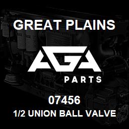 07456 Great Plains 1/2 UNION BALL VALVE | AGA Parts