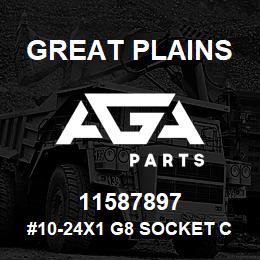11587897 Great Plains #10-24X1 G8 SOCKET CAP SCREW | AGA Parts