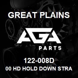 122-008D Great Plains 00 HD HOLD DOWN STRAP | AGA Parts