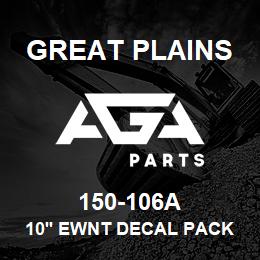 150-106A Great Plains 10' EWNT DECAL PACKAGE | AGA Parts