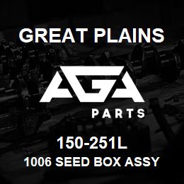 150-251L Great Plains 1006 SEED BOX ASSY | AGA Parts