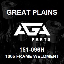 151-096H Great Plains 1006 FRAME WELDMENT | AGA Parts