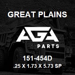 151-454D Great Plains .25 X 1.73 X 5.73 SPACER | AGA Parts